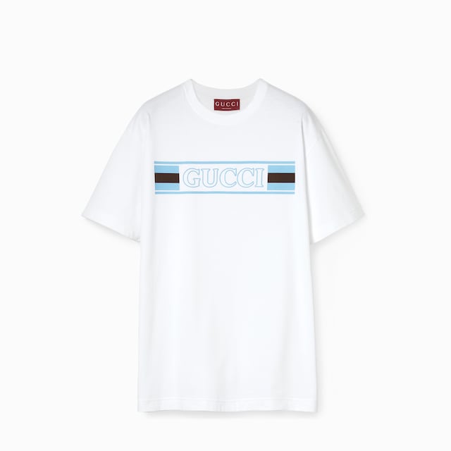 コットンジャージー プリント Tシャツ
