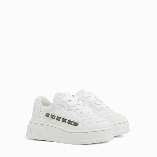Sneaker bimbi piccolo con Incrocio GG
