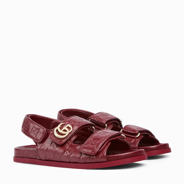 Women's sandal with Double G