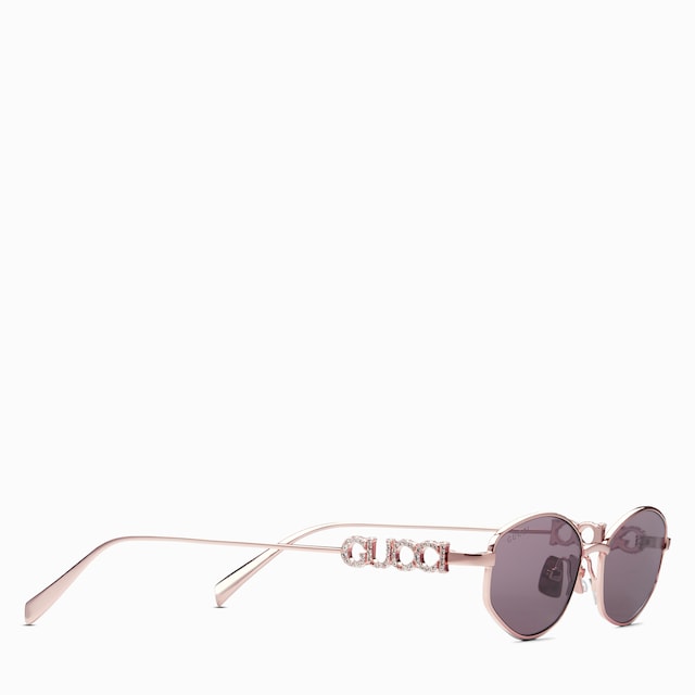 Sonnenbrille mit ovalem Rahmen