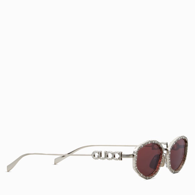 Sonnenbrille mit ovalem Rahmen