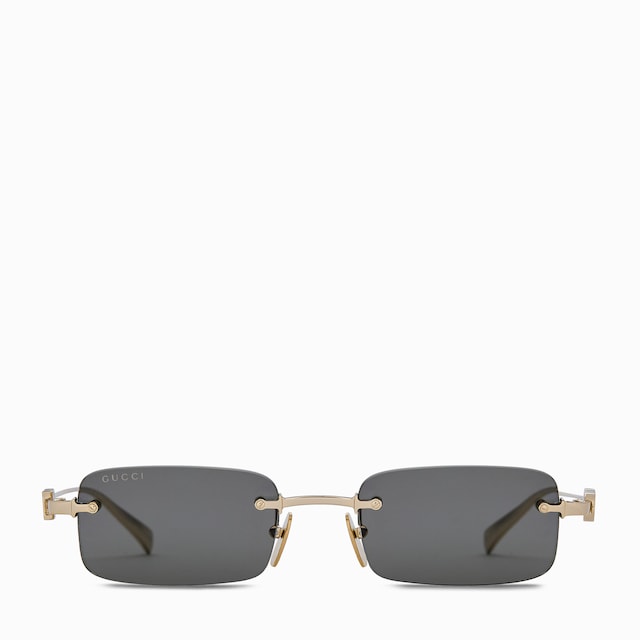 Sonnenbrille mit rechteckigem Rahmen