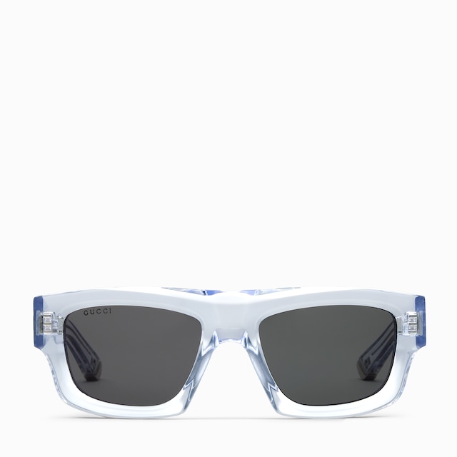 Rectangular frame sunglasses