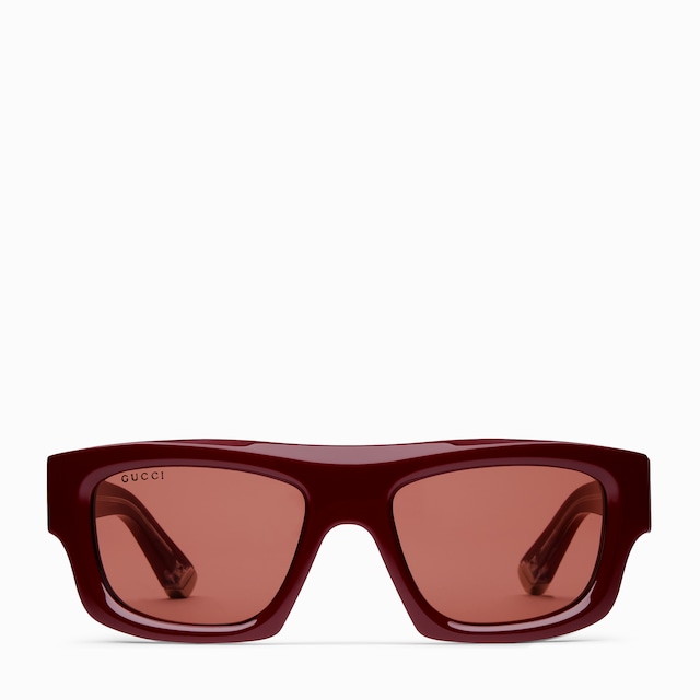 Sonnenbrille mit rechteckigem Rahmen