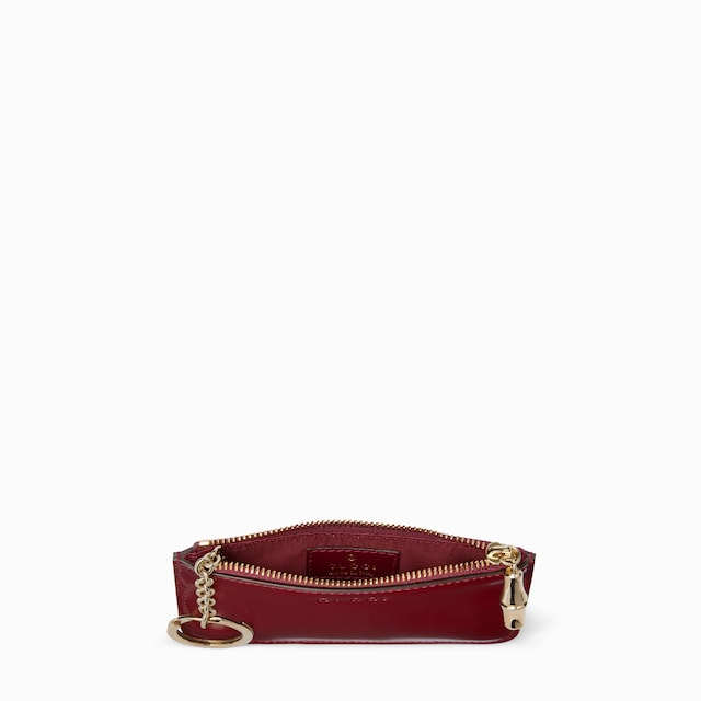 Key pouch with bamboo