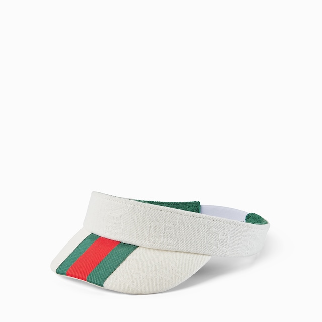 Children's GG cotton visor with Web
