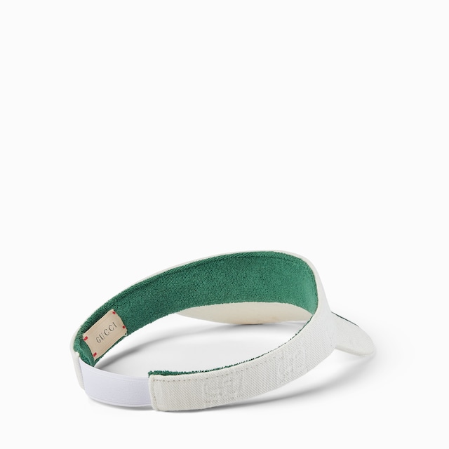 Children's GG cotton visor with Web