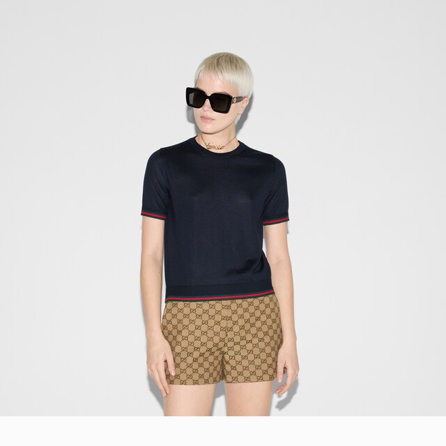 Extra fine cashmere silk top - image 5