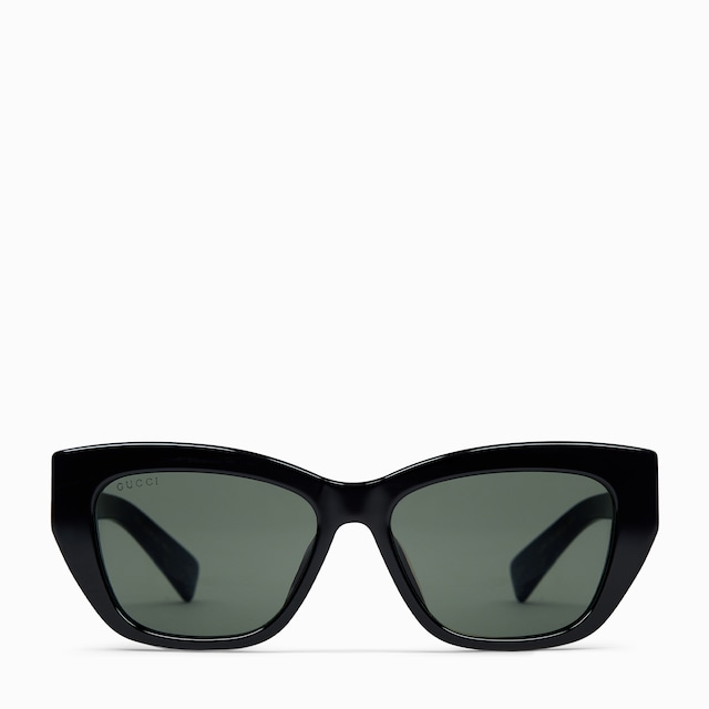 【GUCCI】レディースサングラス　クリアフレーム　希少デザイン スクエアフレーム サングラスクリアグリーン アセテート | GUCCI公式