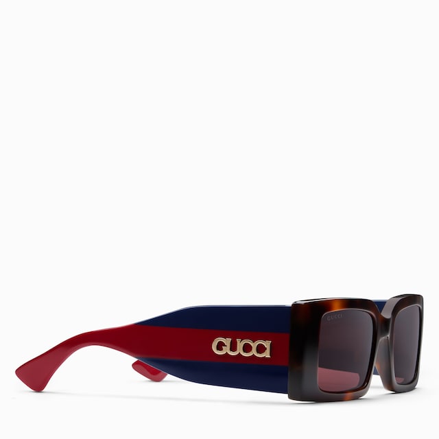 Rectangular frame sunglasses