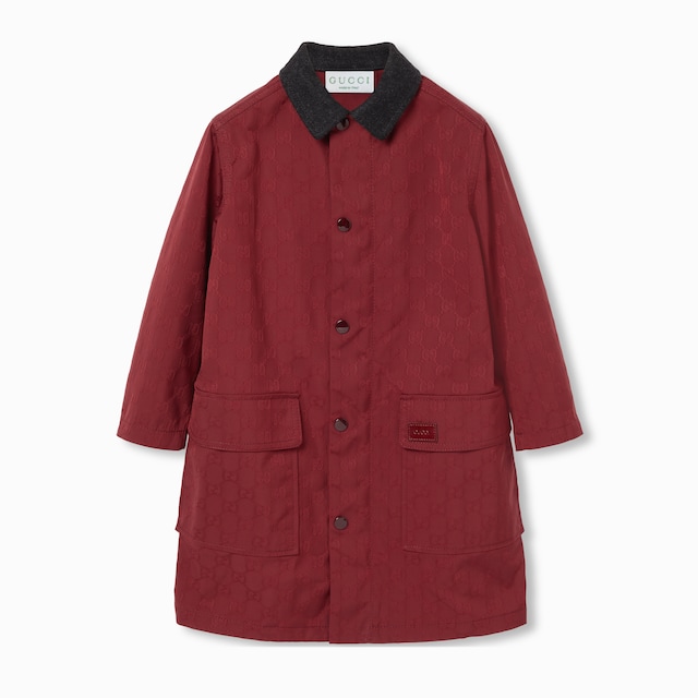 Veste pour enfant en twill de nylon GG