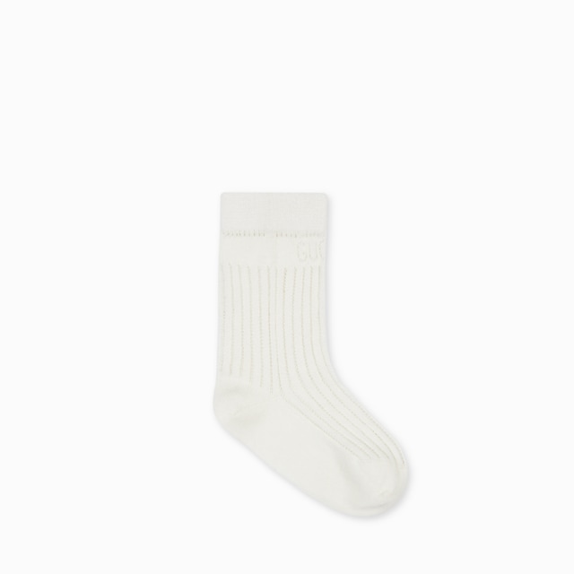 Children's rib cotton blend socks