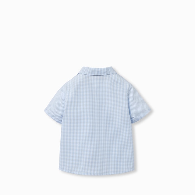 Baby embroidered cotton shirt