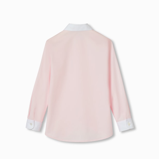 Children's embroidered cotton shirt