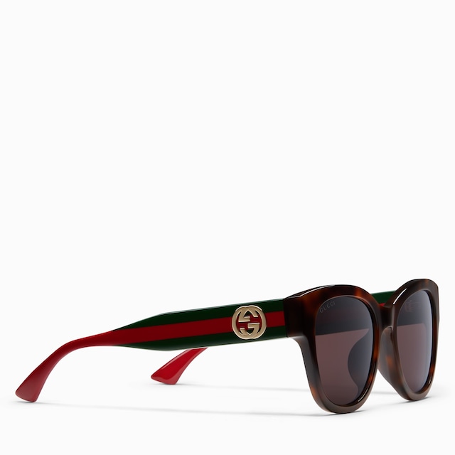 Low nose bridge fit butterfly sunglasses