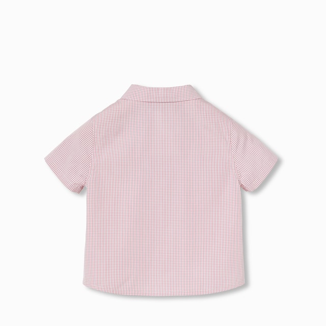 Baby embroidered cotton shirt