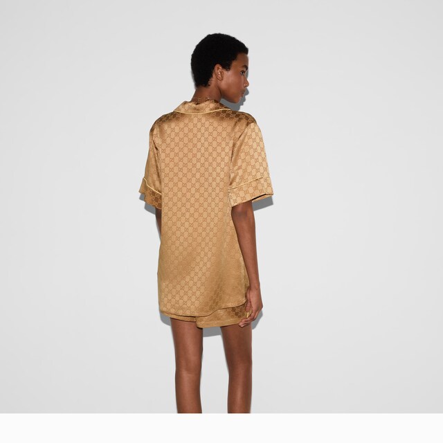 GG satin shirt - image 2