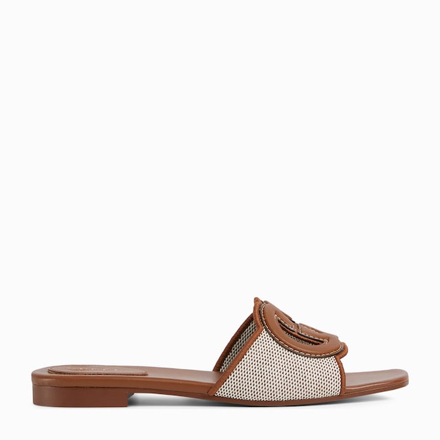 Women's slide sandal with Interlocking G
