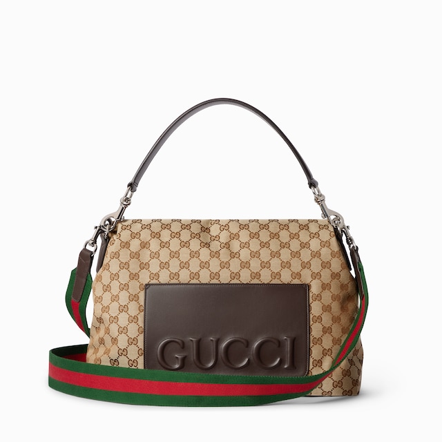 GG canvas large crossbody bag