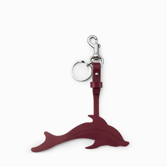 Dolphin keychain charm