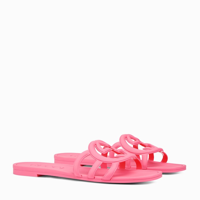 Women's Interlocking G slide sandal