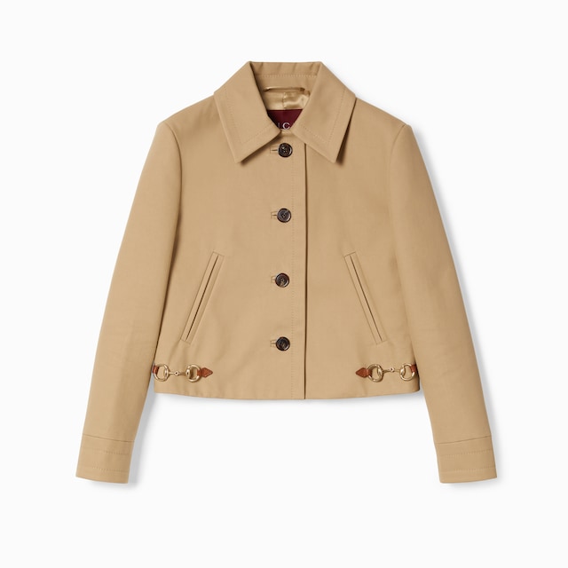 Cotton drill jacket