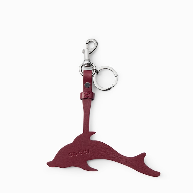 Dolphin keychain charm