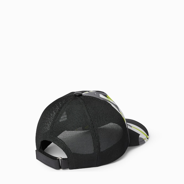 Printed cotton canvas baseball hat