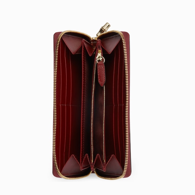Portefeuille zippé avec bambou