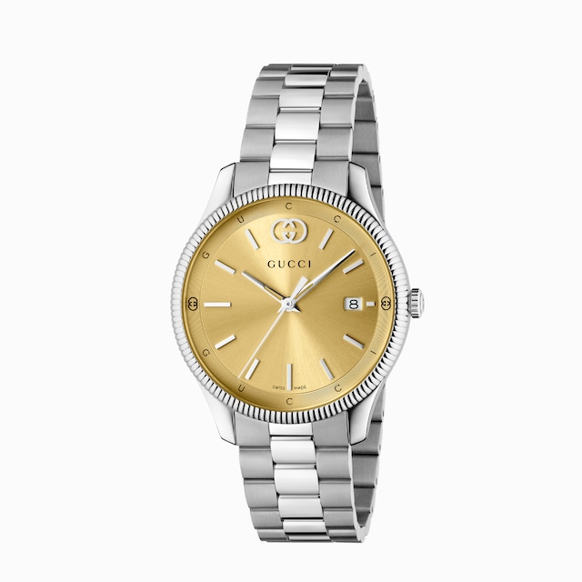 G-Timeless watch, 38mm in steel | GUCCI® US