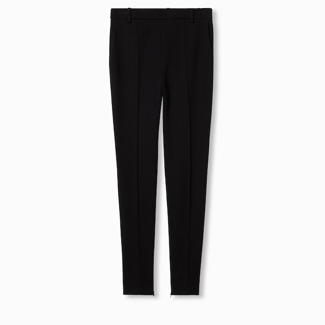 Pantalon en jersey de coton avec broderie