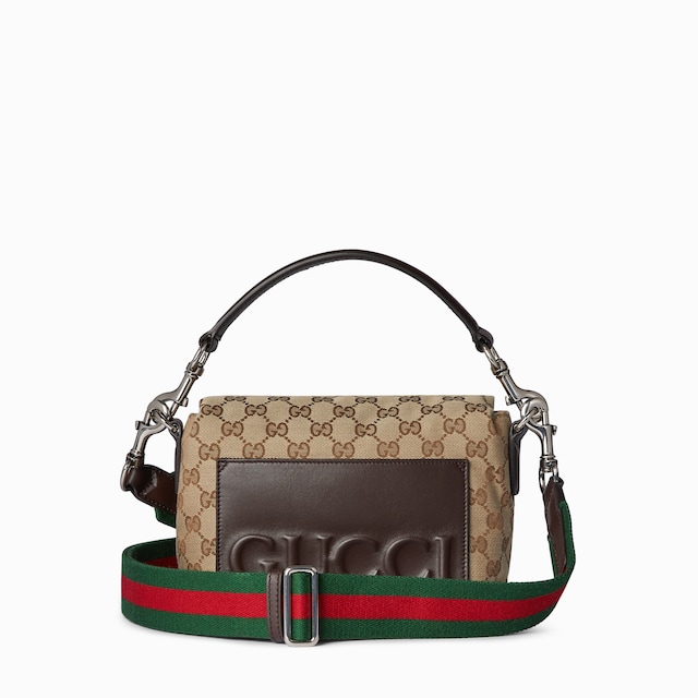 Bolsa cruzada pequeña de lona GG