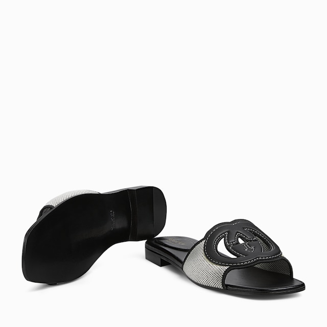 Women's slide sandal with Interlocking G