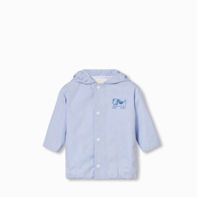 Baby embroidered cotton jacket