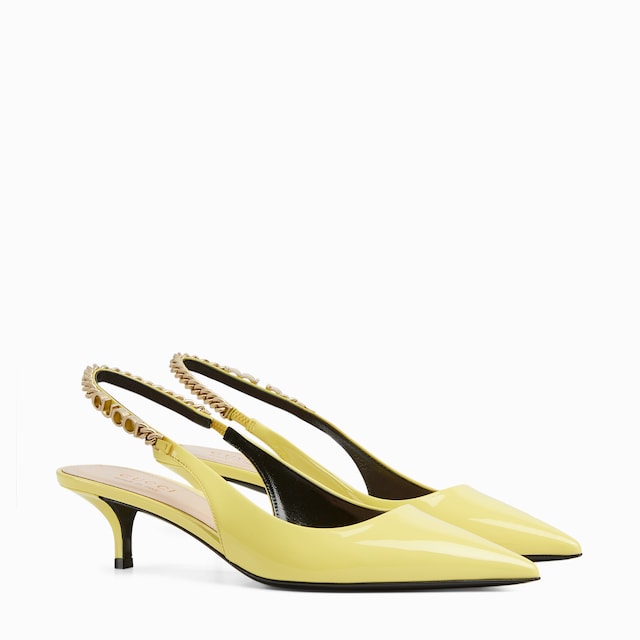 Gucci Signoria slingback pump