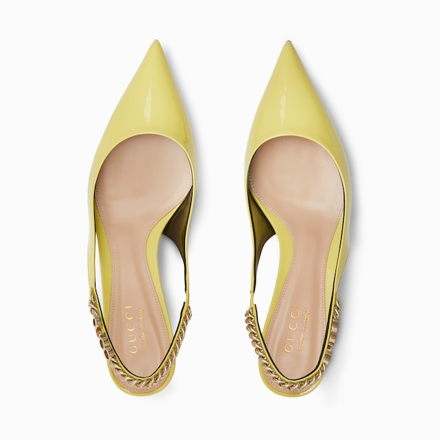 Gucci Signoria slingback pump