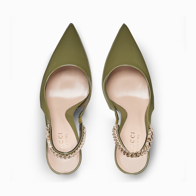 Gucci Signoria slingback pump