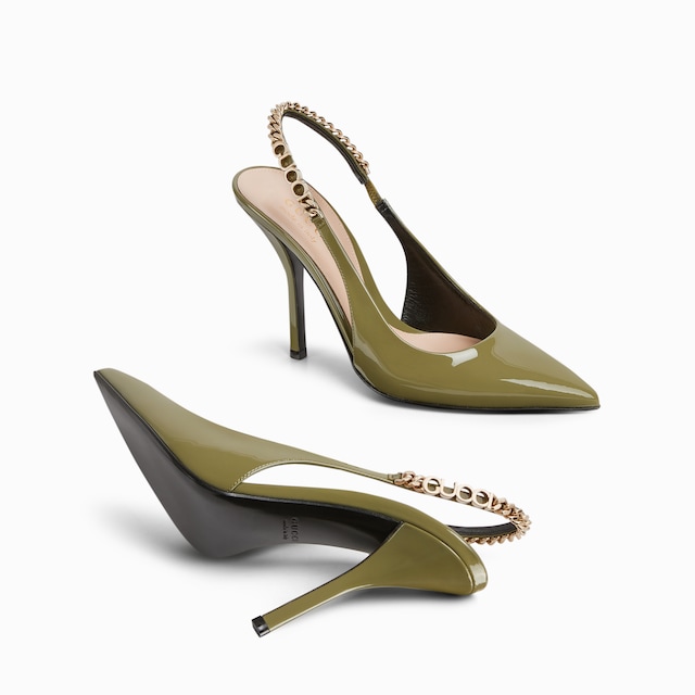 Gucci Signoria slingback pump
