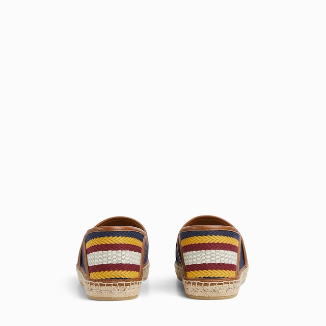 Men's espadrille with Gucci script