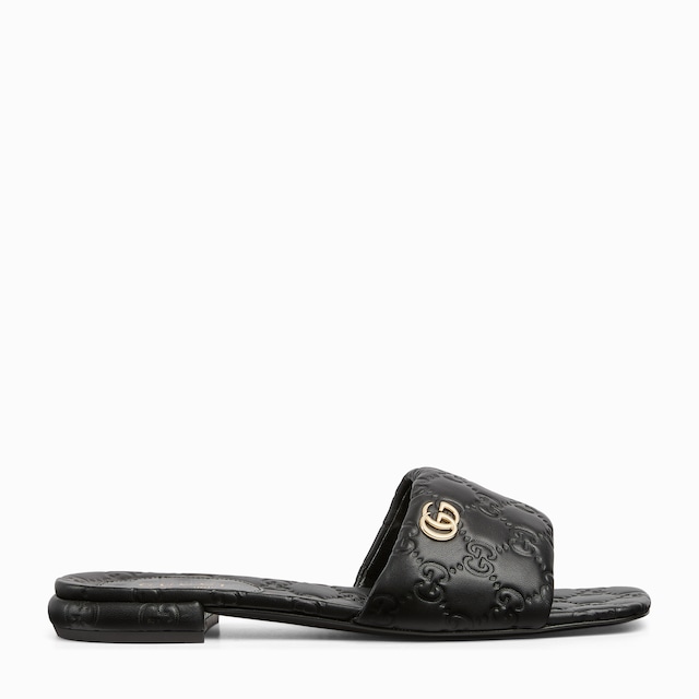 Women's slide sandal with Double G