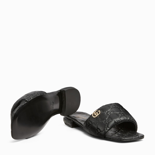 Women's slide sandal with Double G