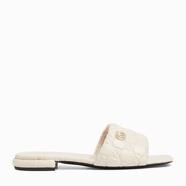 Women's slide sandal with Double G