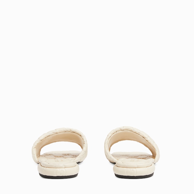 Women's slide sandal with Double G
