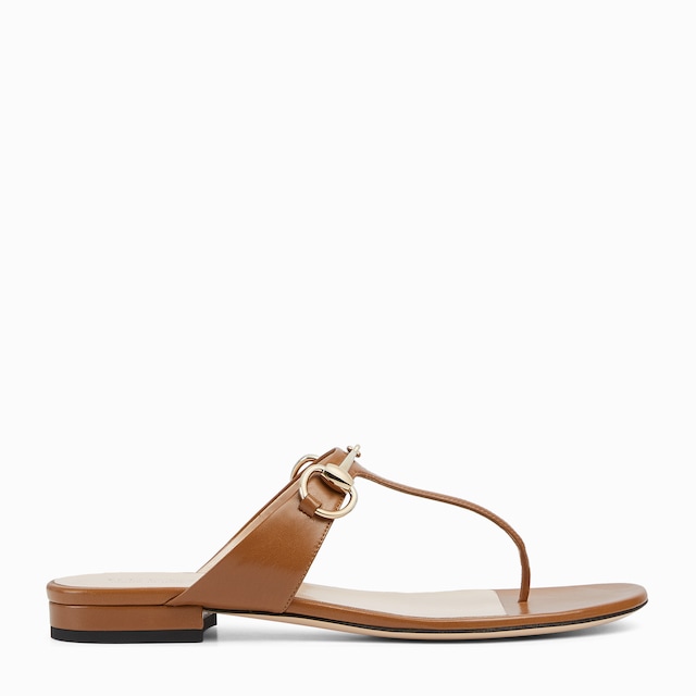 Women's thong sandal with Horsebit