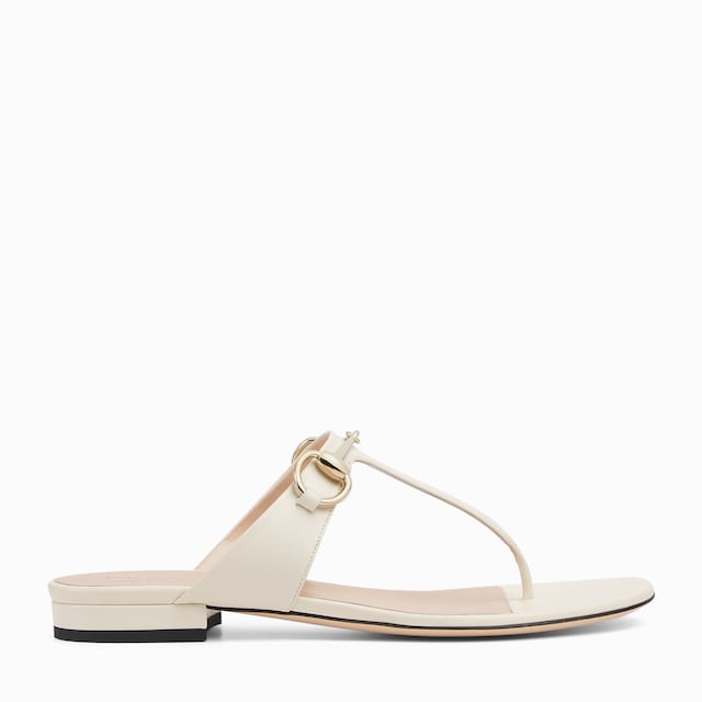 Women's thong sandal with Horsebit