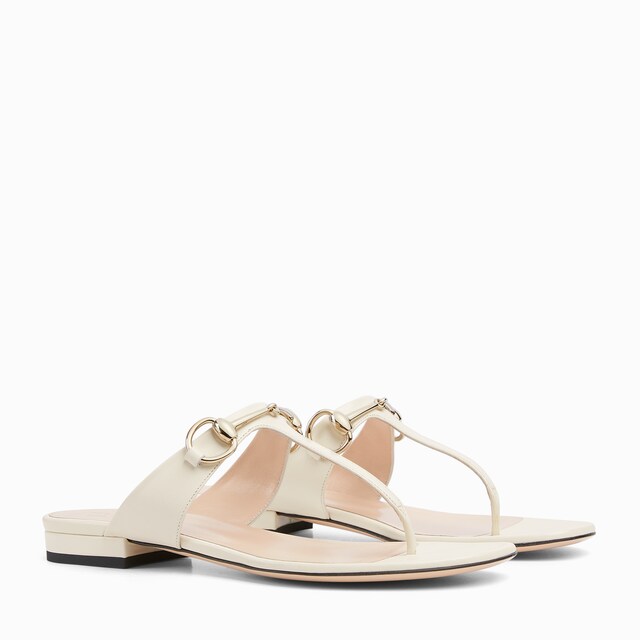 Women's thong sandal with Horsebit