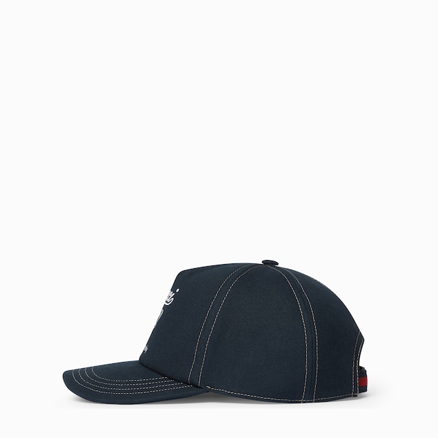 Printed cotton canvas baseball hat