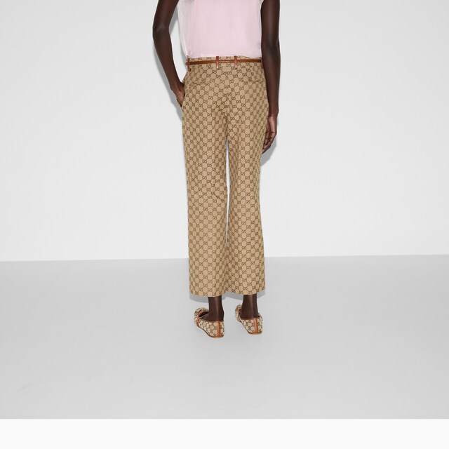 GG canvas pants with Horsebit - image 4