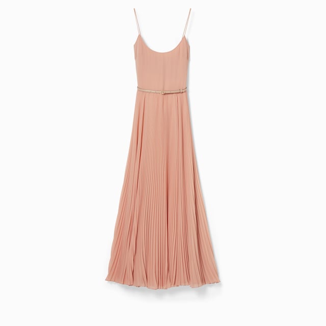 Long georgette dress
