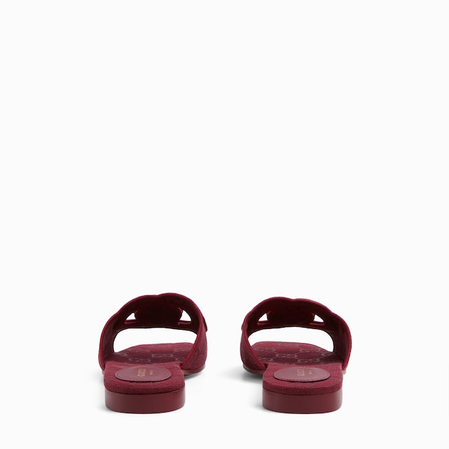 Women's slide sandal with Interlocking G